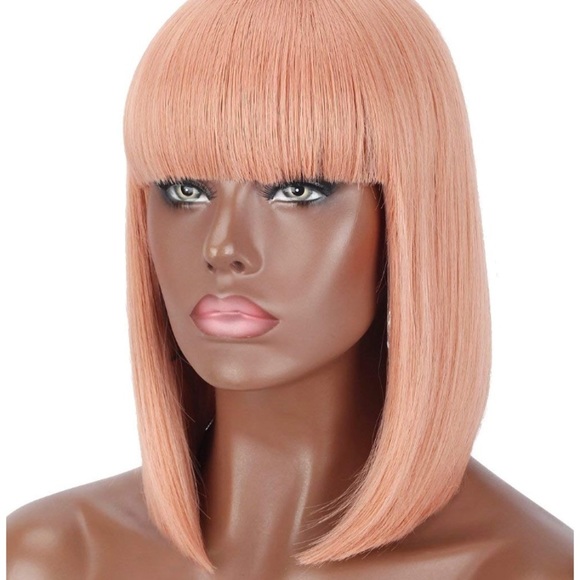 ✨Kita  14” Pink Bang Bob Wig  *NWT*? main image 5